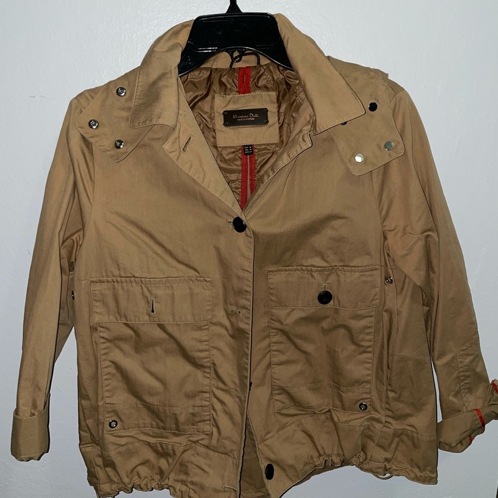 Massimo Dutti Parka Camel Medium